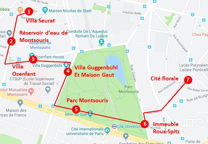 Visite Guid E Autour Du Parc Montsouris Vers Une Architecture